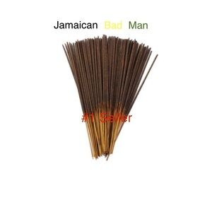 Natural Brown Jamaican Bad Man Exotic Incense Bundle 80-100 sticks USA Created